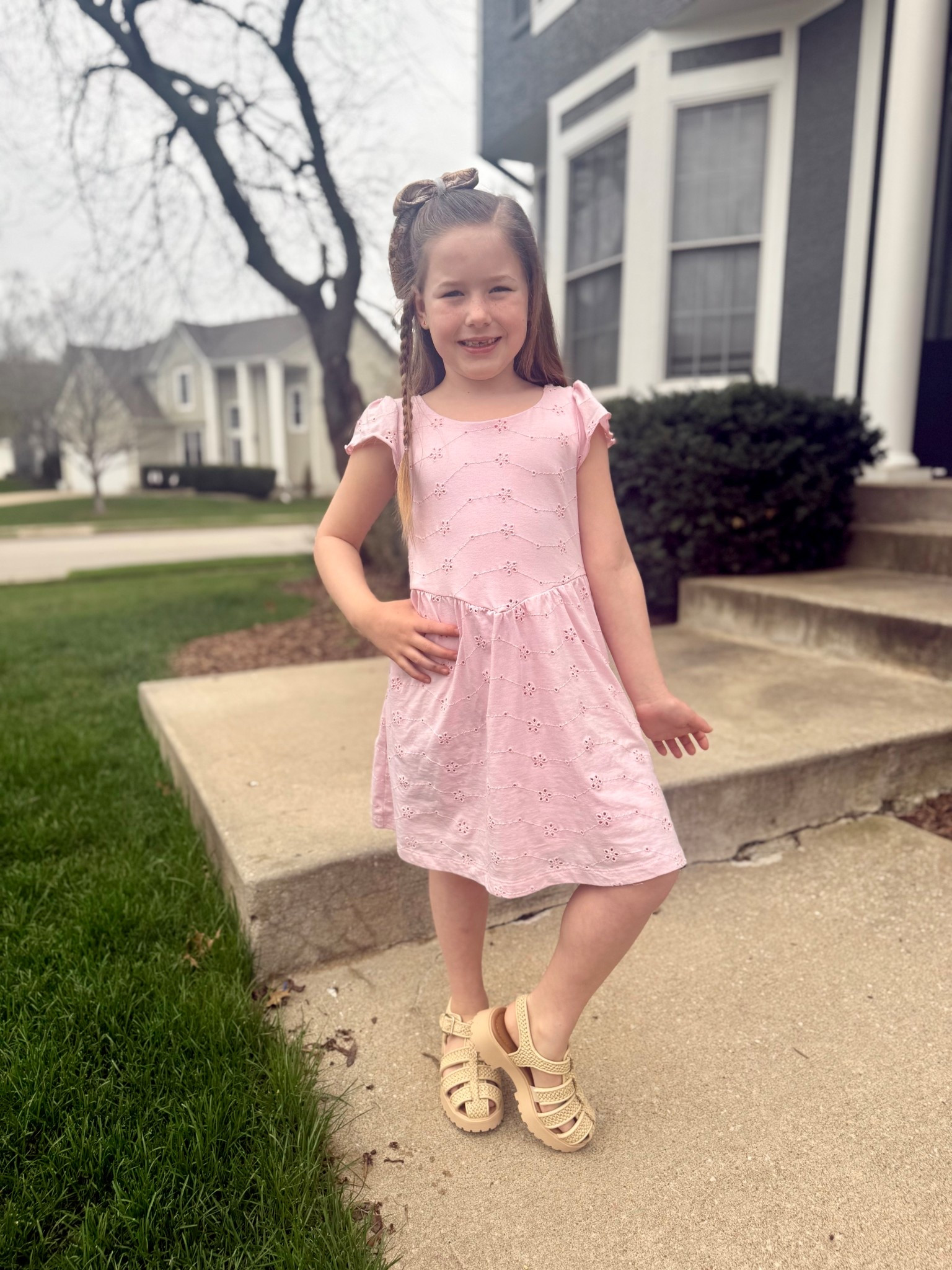 Cutie girl ready for spring pictures! Dresses in all @Target these shoes are so cute especially because I have the matching adult ones! 

Easter outfit | spring girls clothes | girls dresses | target girls finds | girls shoes | spring shoes | kids shoes | mommy and me | target kids finds | target fashion 

#LTKKids #LTKootd #LTKSaleAlert