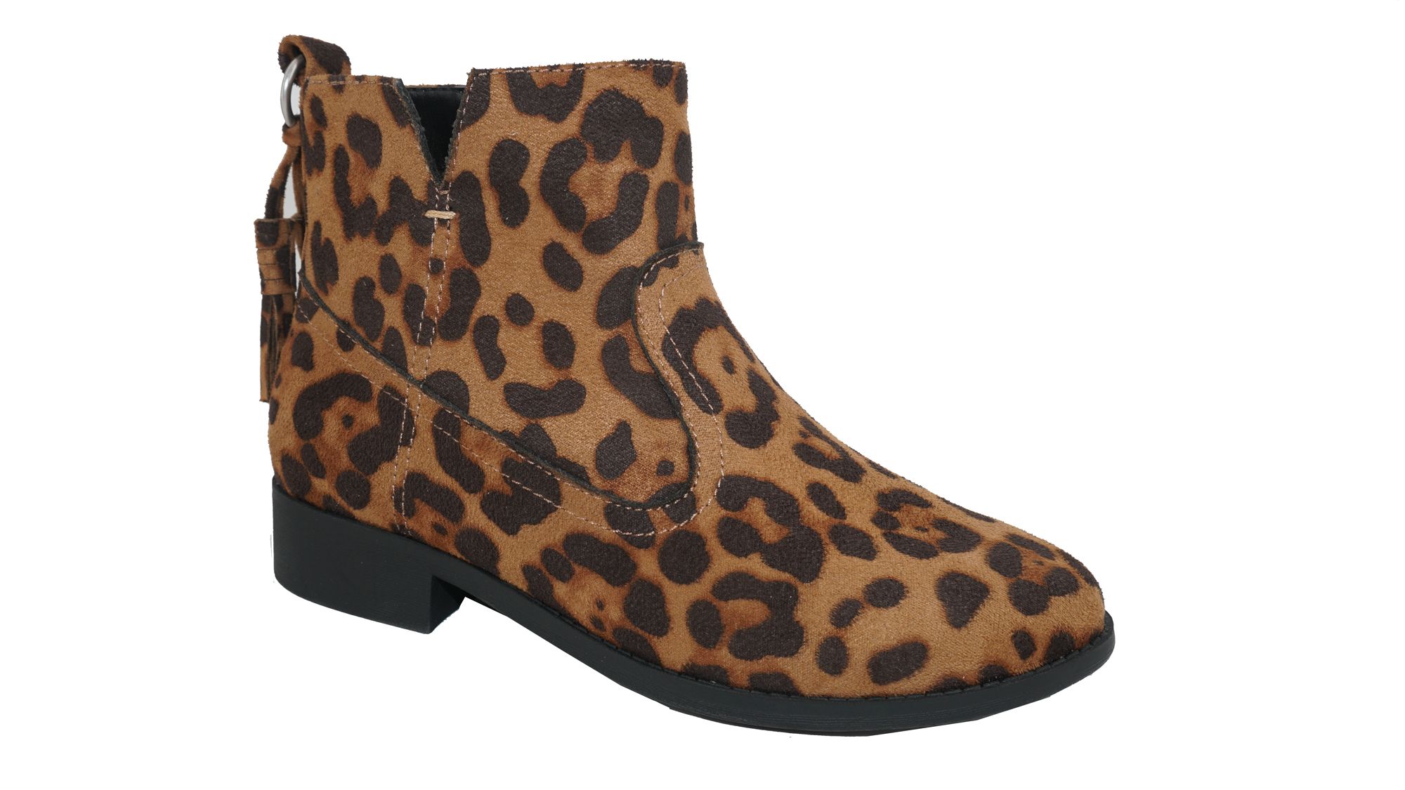 Wonder Nation Lucky Leopard Ankle Boot (Toddler Girls) | Walmart (US)