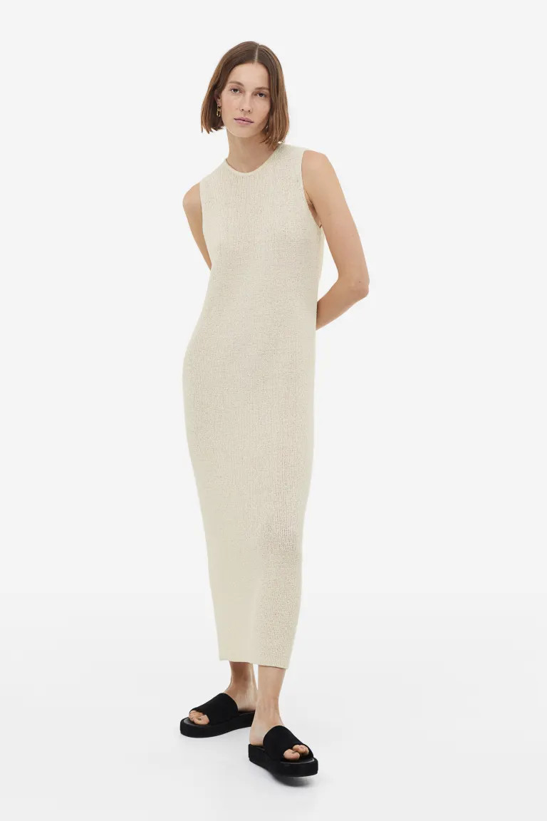 Knit Silk-blend Dress | H&M (US + CA)