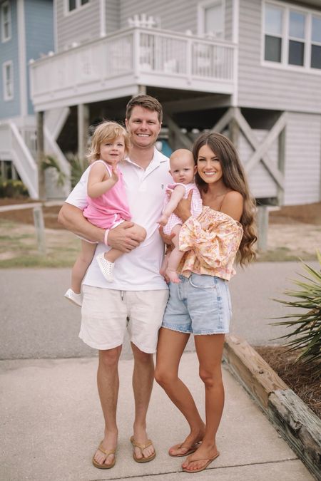 Family beach outfits!
Floral top, off the shoulder top, Agolde denim shorts, striped onesie, terry cloth set, white polo, toddler outfit, baby outfit

#LTKfamily #LTKfindsunder100 #LTKbaby