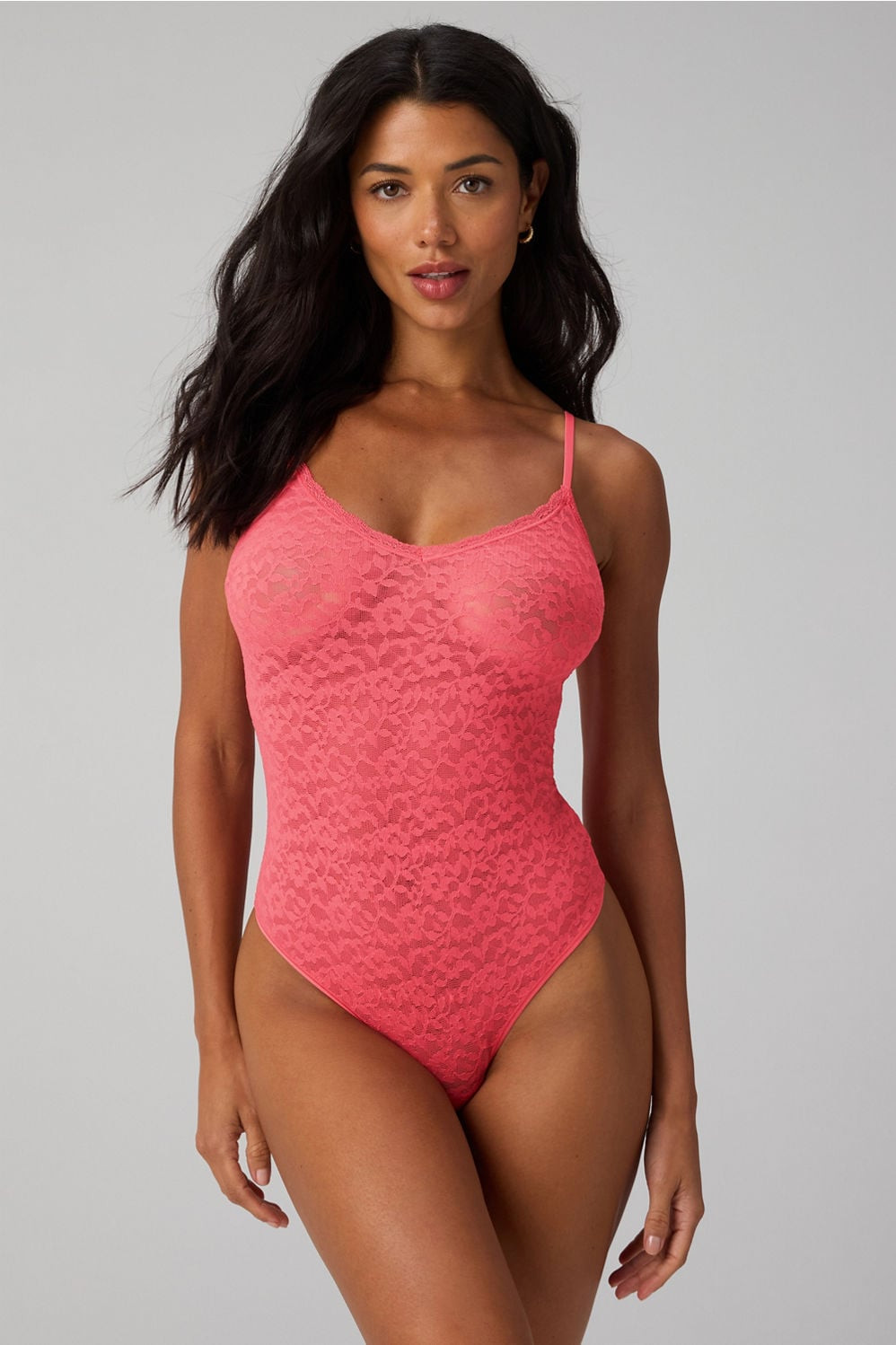 Lush Lace Strappy Bodysuit | Fabletics