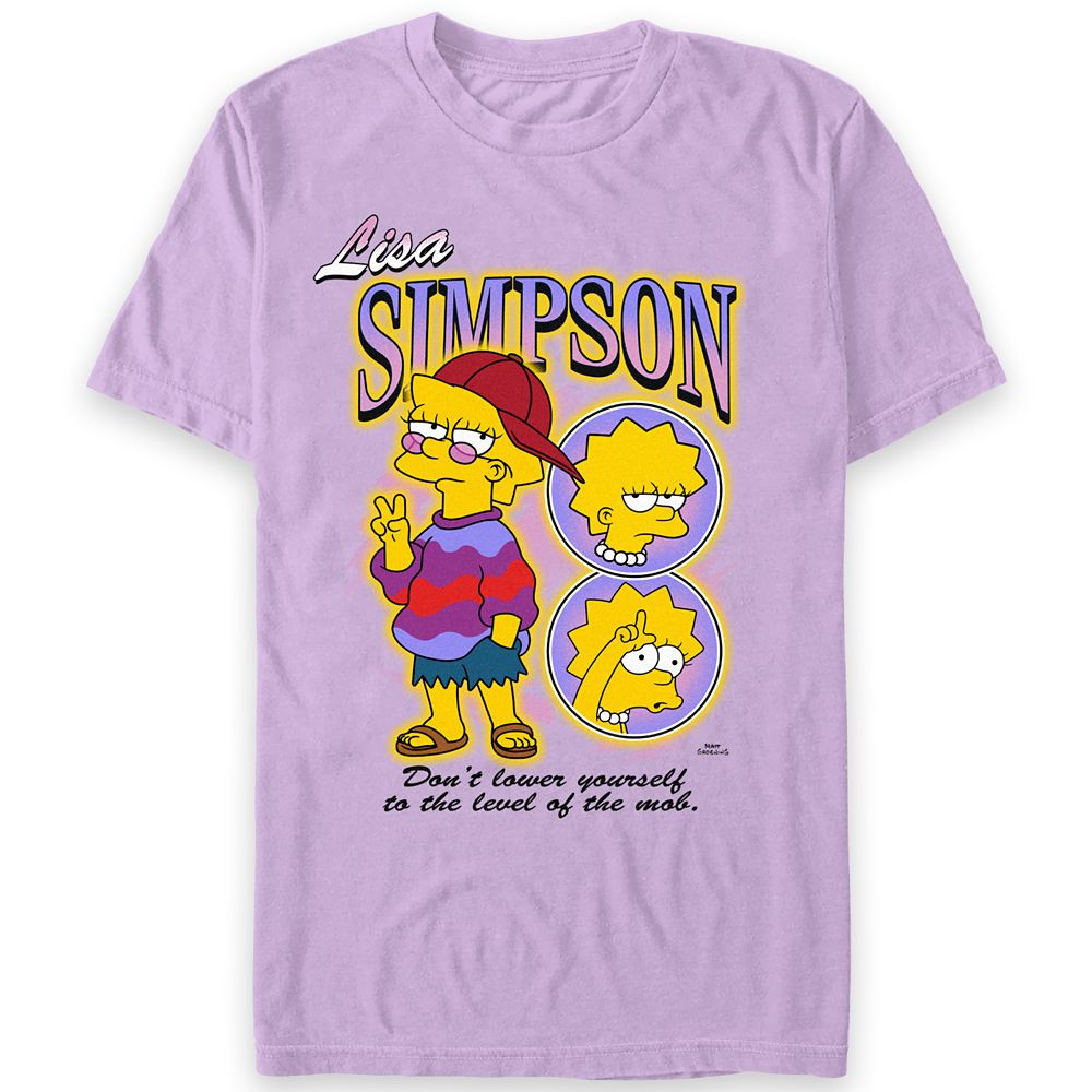 Lisa Simpson T-Shirt for Adults  The Simpsons Official shopDisney | Disney Store