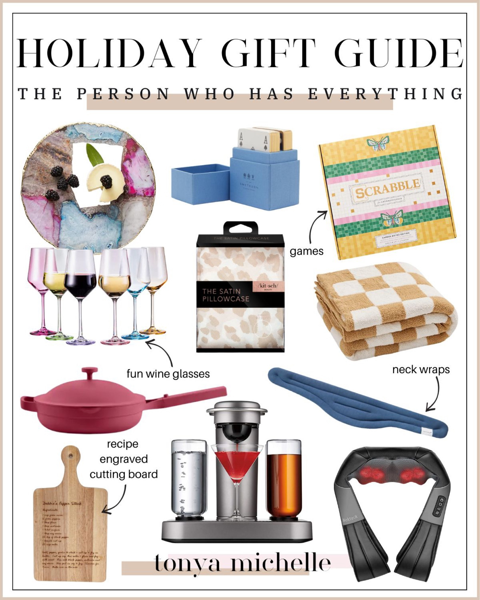 Holiday Christmas gift guides for the person who has everything gifts for him / gifts for her / family gifts - in laws gift guide - amazon gifts - hostess gifts - family games - charcuterie board 



#LTKHoliday #LTKGiftGuide #LTKfamily