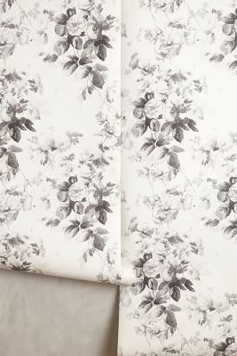 London Rose Wallpaper | Anthropologie (US)