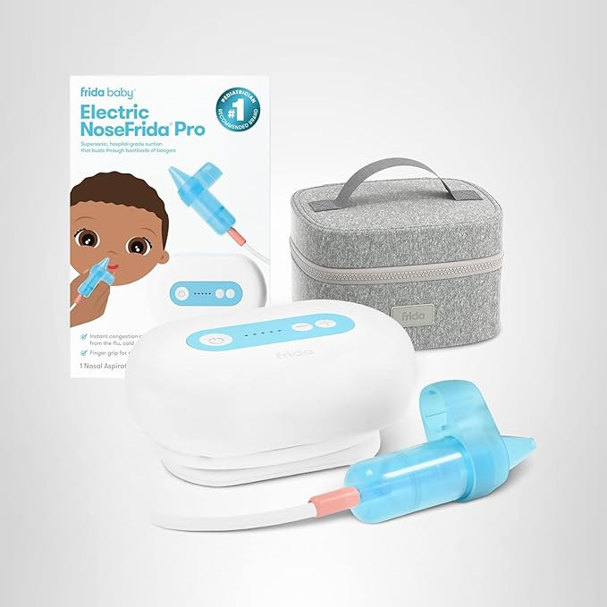 Frida Baby Electric NoseFrida Pro Nasal Aspirator for Baby, Hospital Grade Suction, Nose Sucker f... | Amazon (US)
