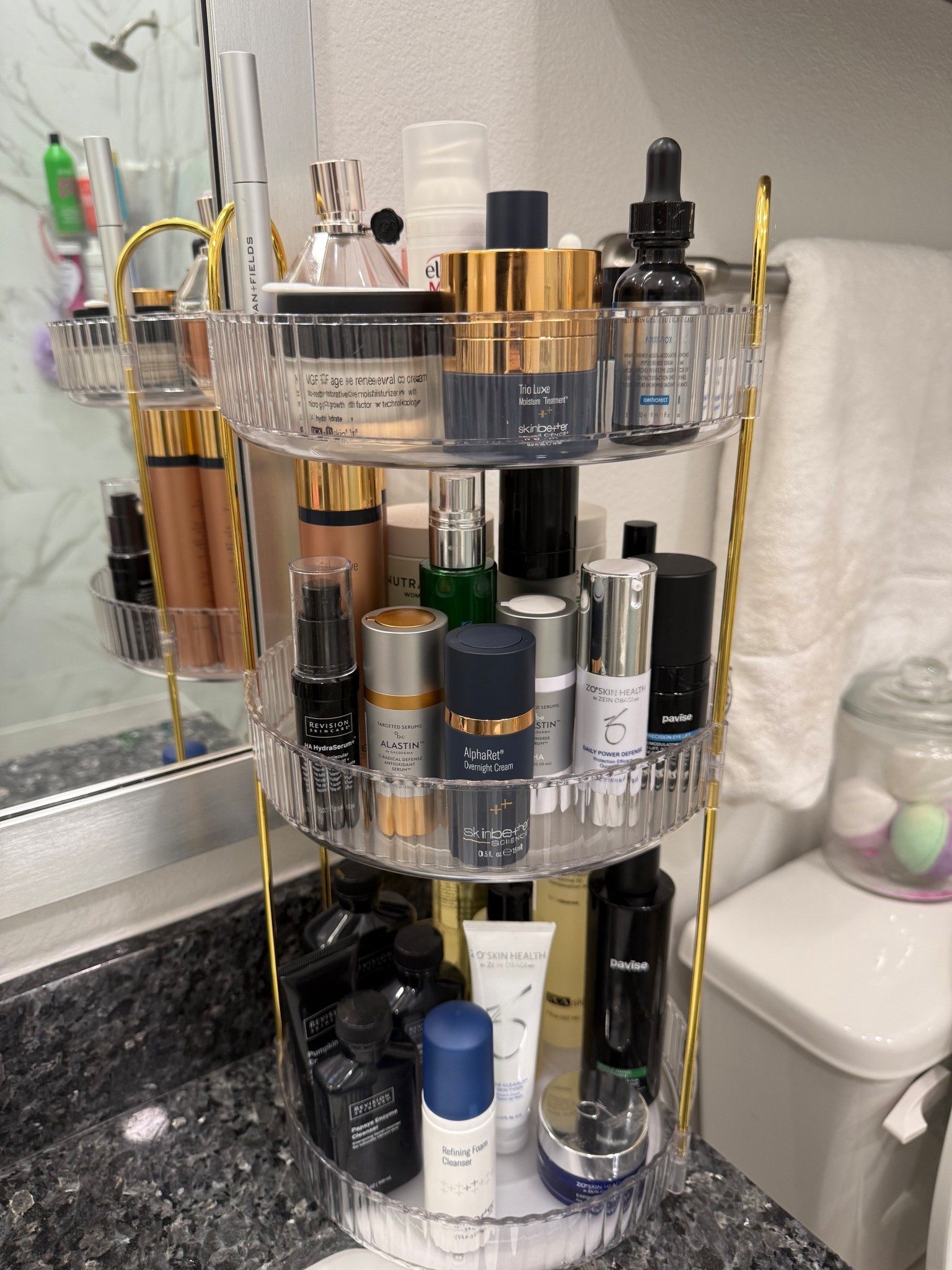 skincare organizer for bathroom counter ✨🧖🏼‍♀️

#LTKBeauty #LTKFindsUnder100 #LTKFindsUnder50