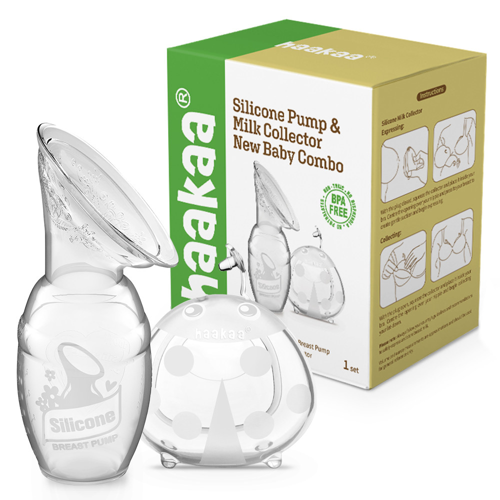 Haakaa Silicone Pump & Milk Collector Set | Grove