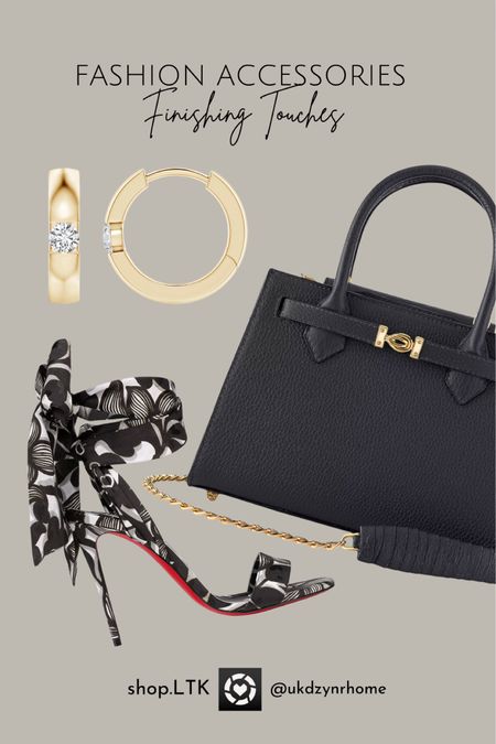 Fashion Accessories Finishing Touches | Designer Bags | Womens Sandals | Earrings 

#LTKGiftGuide #LTKstyletip #LTKshoecrush