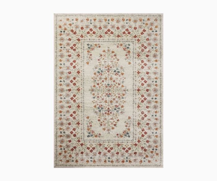 Laurel Eleanor Linen Power Loomed Rug | Rifle Paper Co. | Rifle Paper Co.