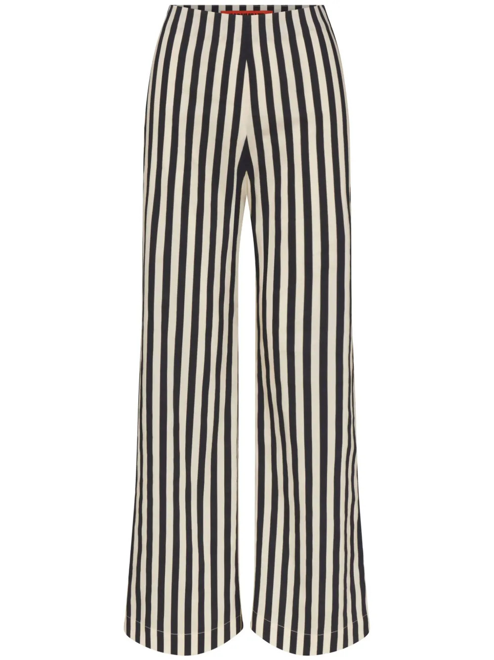 Simon Miller Pia Poplin Trousers | Black | FARFETCH | Farfetch Global