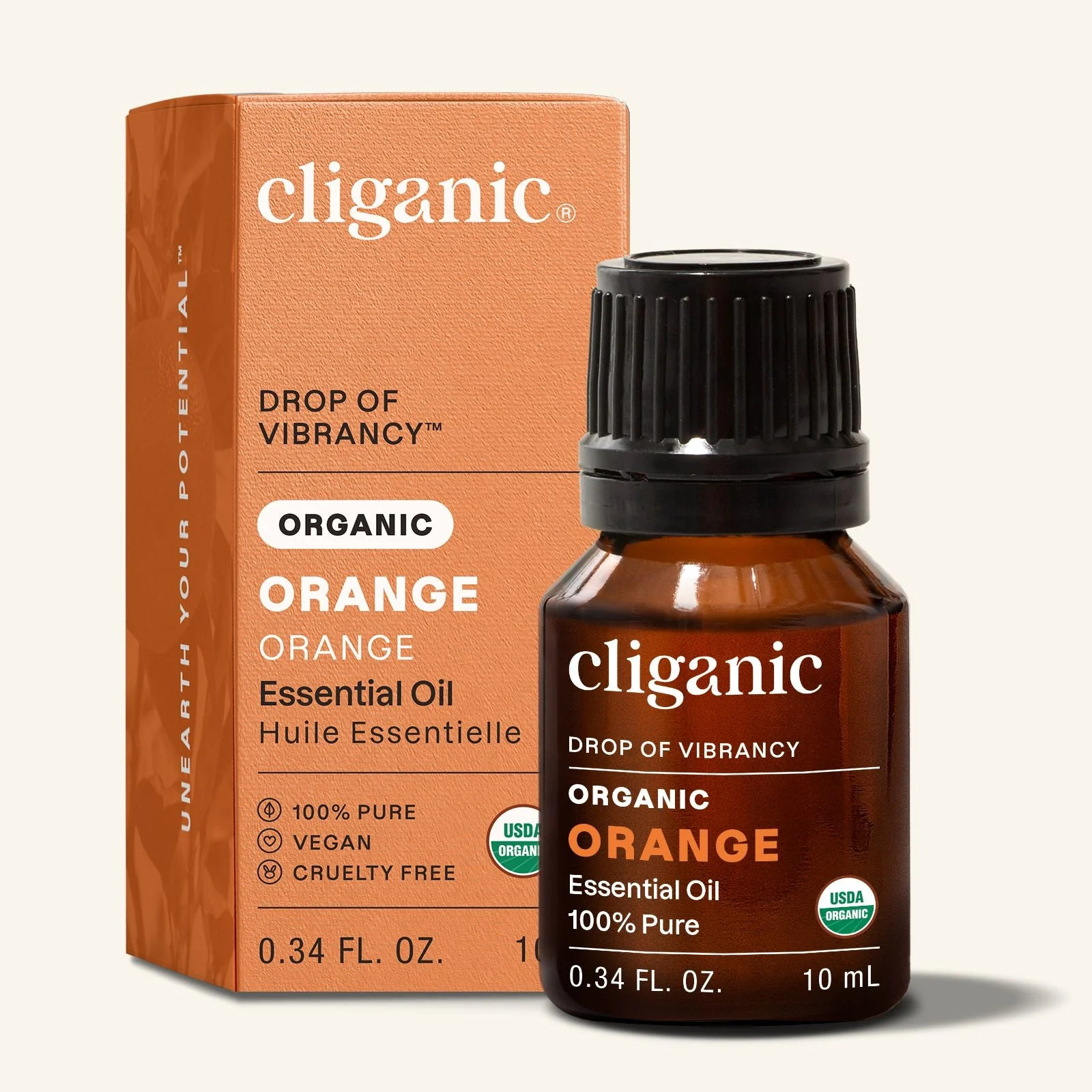 Organic Orange Essential Oil | Cliganic