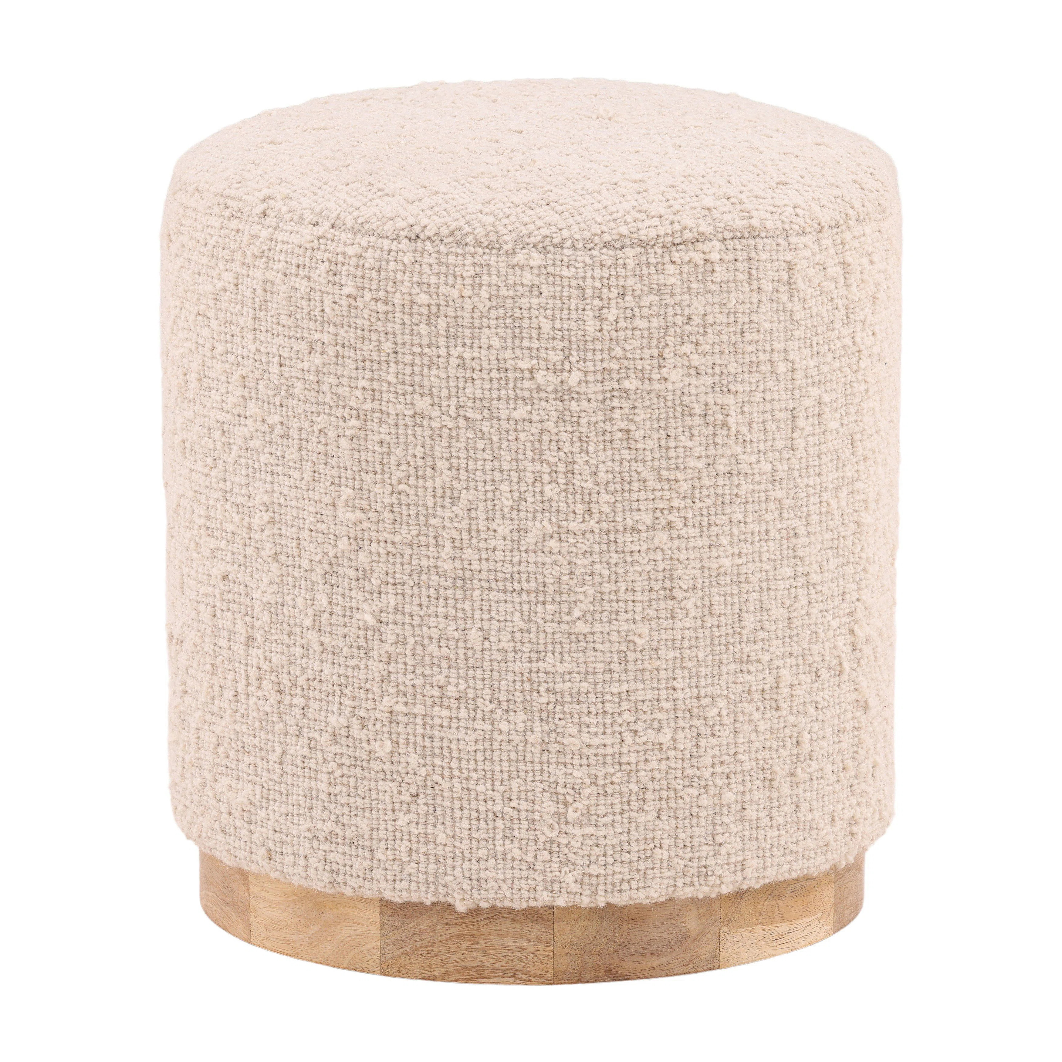 Manufactured Wood Accent Stool | Wayfair North America