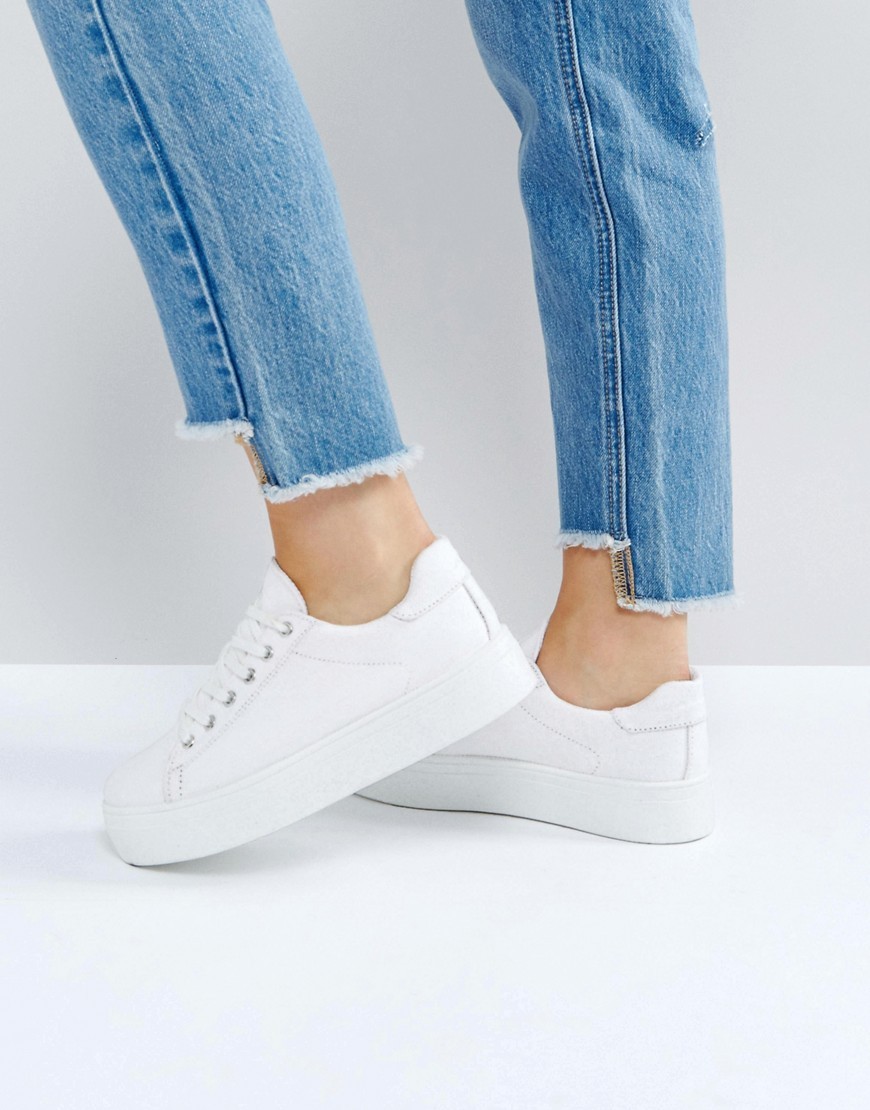 ASOS DAY LIGHT Lace Up Sneakers - White | ASOS US