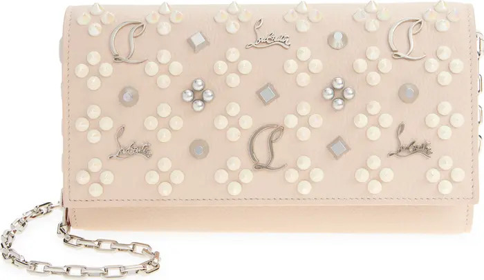 Christian Louboutin Paloma Leather Clutch | Nordstrom | Nordstrom