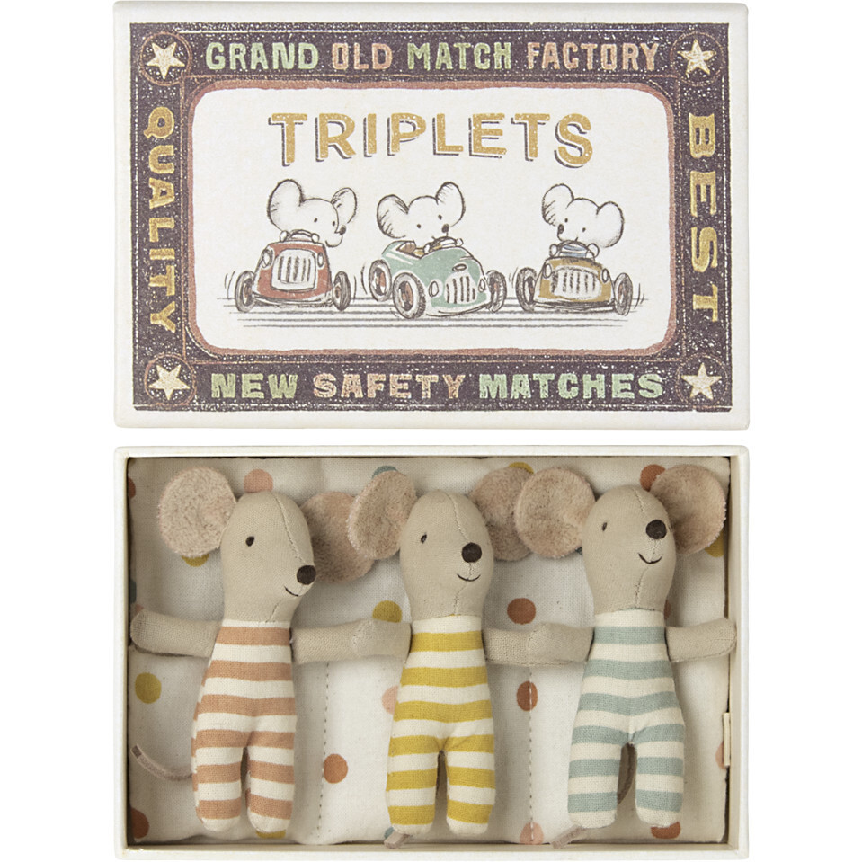 Baby Triplets in Box | Maisonette