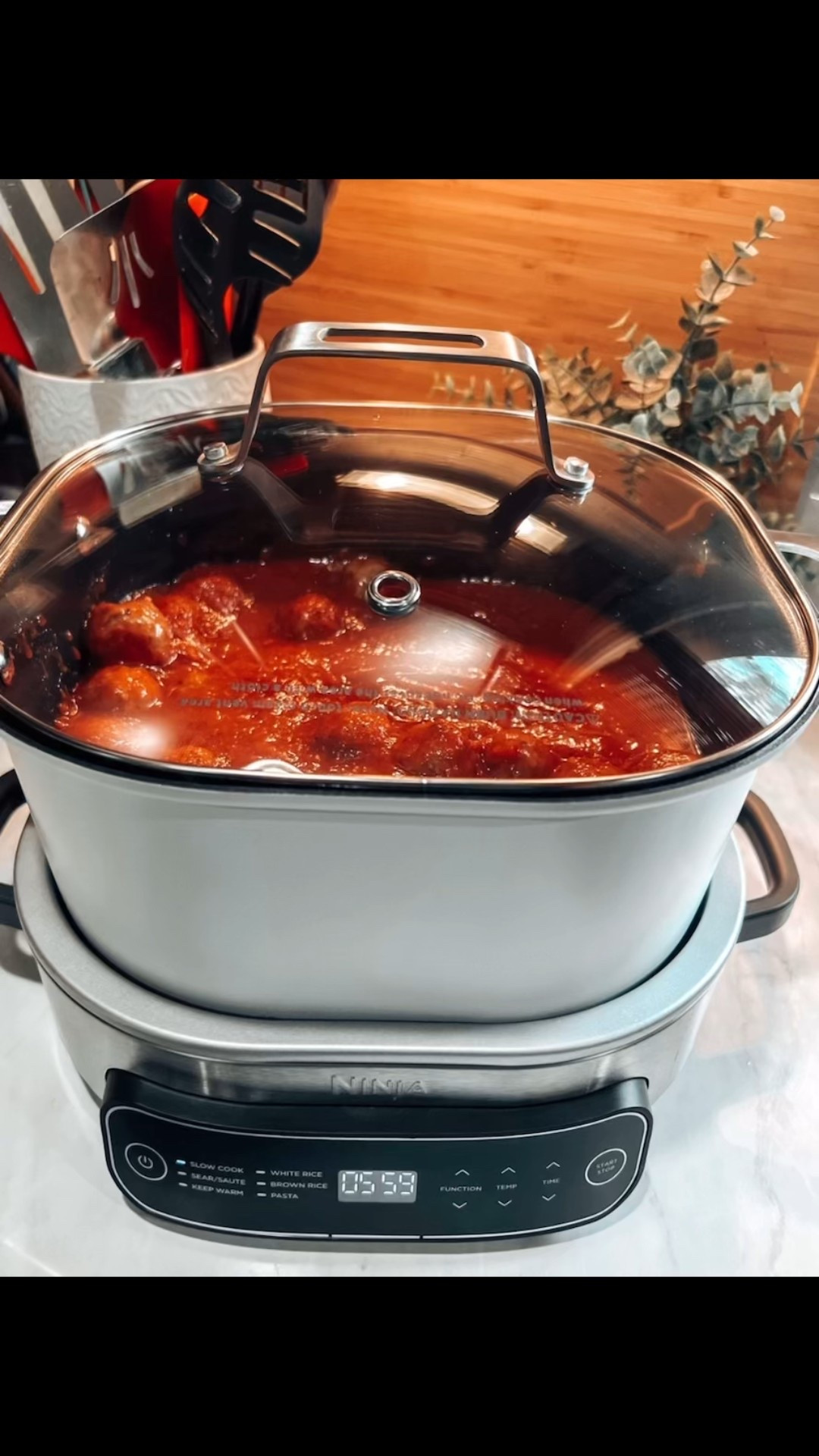 Calling all foodies!! Loving my new Ninja Everyday Possible Cooker! Tonight it’s spaghetti and meatballs❤️ It’s a rice cooker, slow cooker, sauté or sear, pasta cooker…so many possibilities!! Check out my other Ninja favorites from Walmart and Find more national brands at Walmart below! #walmartpartner #walmart @walmart walmart home kitchen, cooking 


#LTKGiftGuide #LTKHoliday #LTKHome