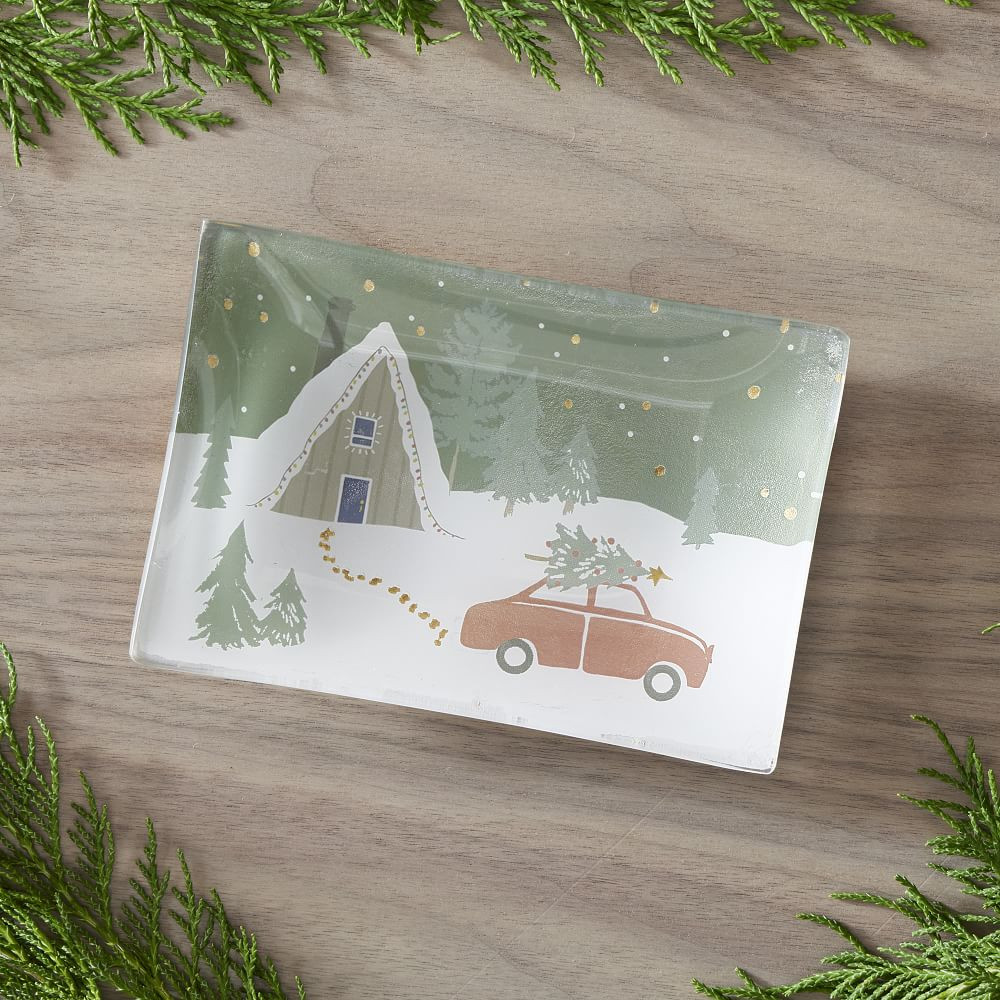 Skier Trinket Dish | West Elm (US)