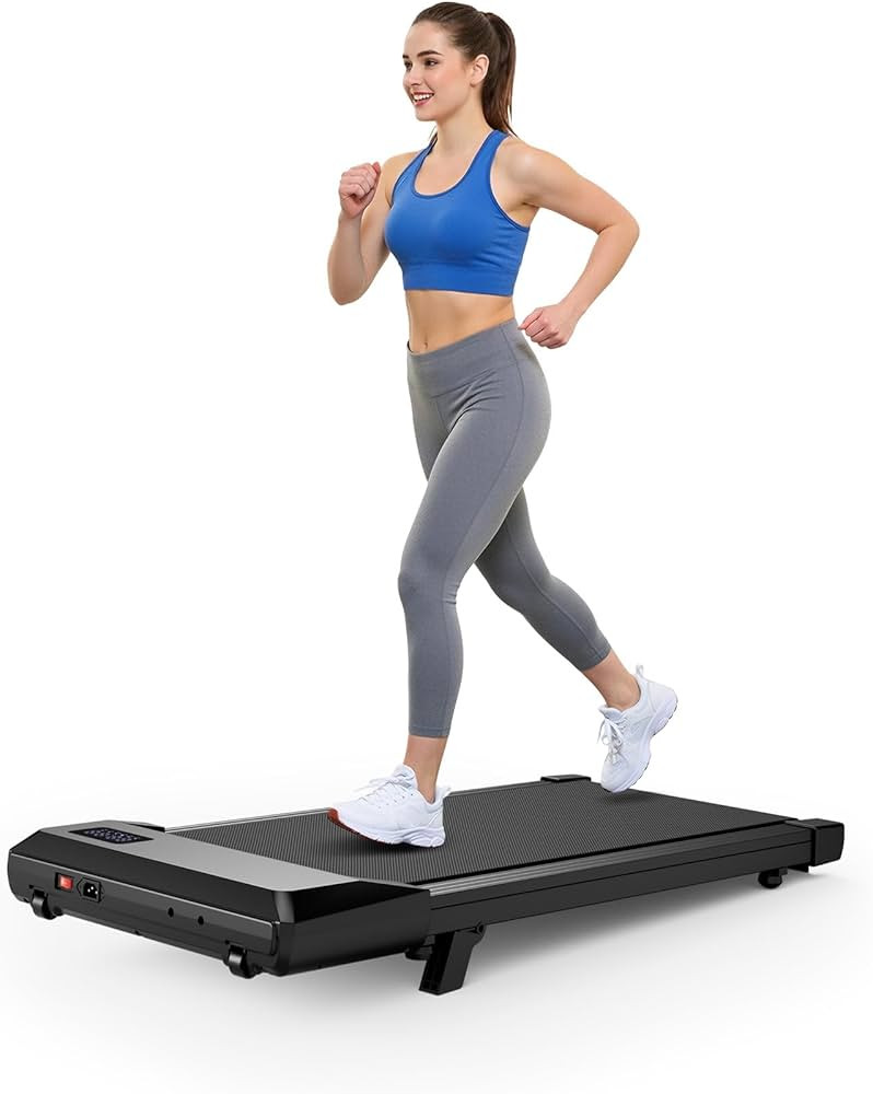 Superun Raceable 6% Incline Walking Pad with App Control, 6/12km/h Foldable Treadmill Under Desk ... | Amazon (UK)