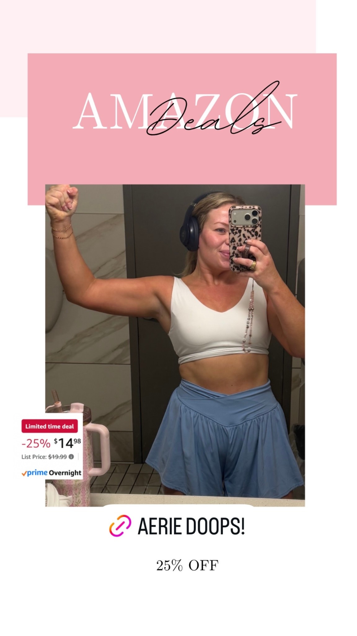 My comfy athletic crossover shorts are on deal today! Just like Ari!!

#LTKSaleAlert #LTKMidsize #LTKActive