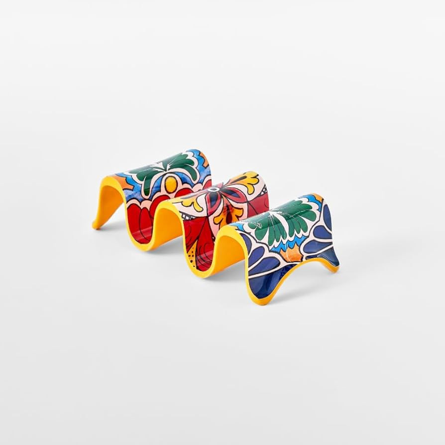 Prepara Multiple Taco Holder, Yellow, Holds 3 Tacos | Amazon (US)