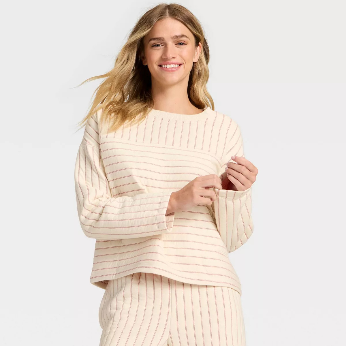 Women's Quilted Lounge Sweatshirt - Auden™ | Target
