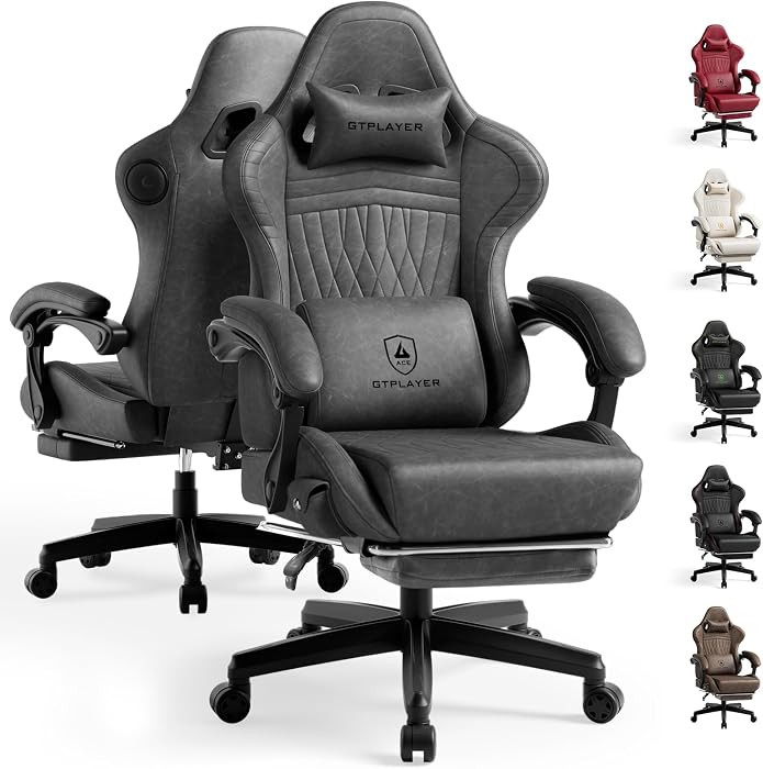 GTPLAYER ACE-PRO Music Gaming Chairs \u2013 Built-in Speakers, App Support & Bluetooth Control, C... | Amazon (US)