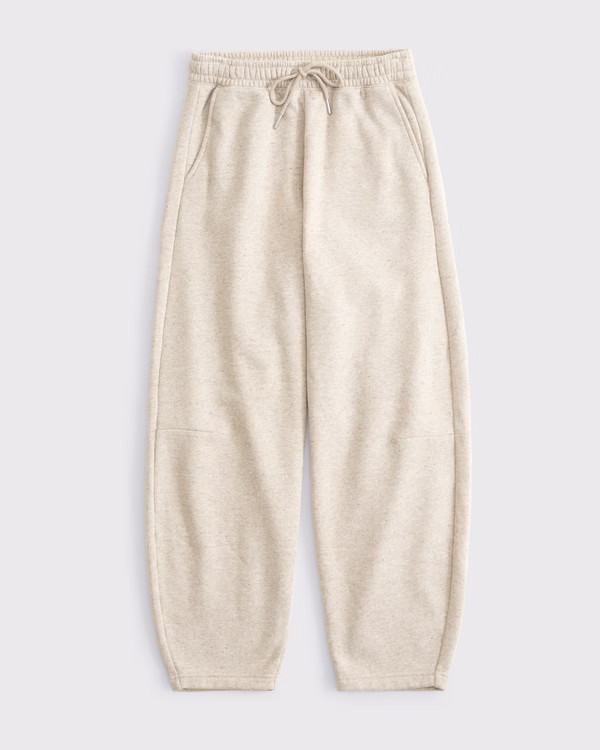 Women's Essential Barrel Sunday Sweatpant | Women's Bottoms | Abercrombie.com | Abercrombie & Fitch (US)
