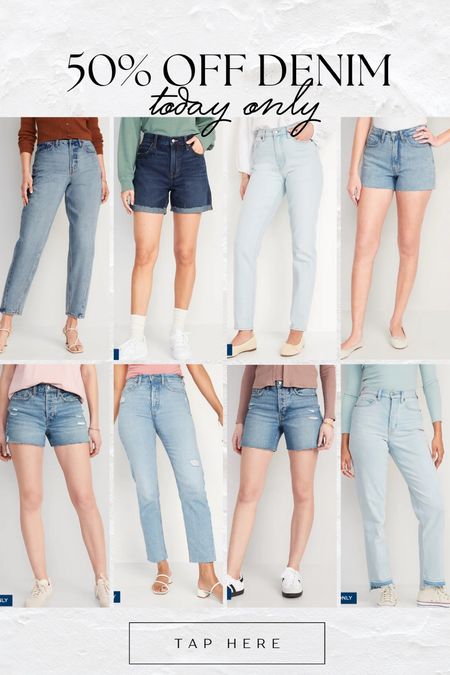 Denim sale, jeans sale, denim shorts, mom jeans, straight leg jeans, shorts on sale, jean shorts 

#LTKstyletip #LTKsalealert #LTKSeasonal