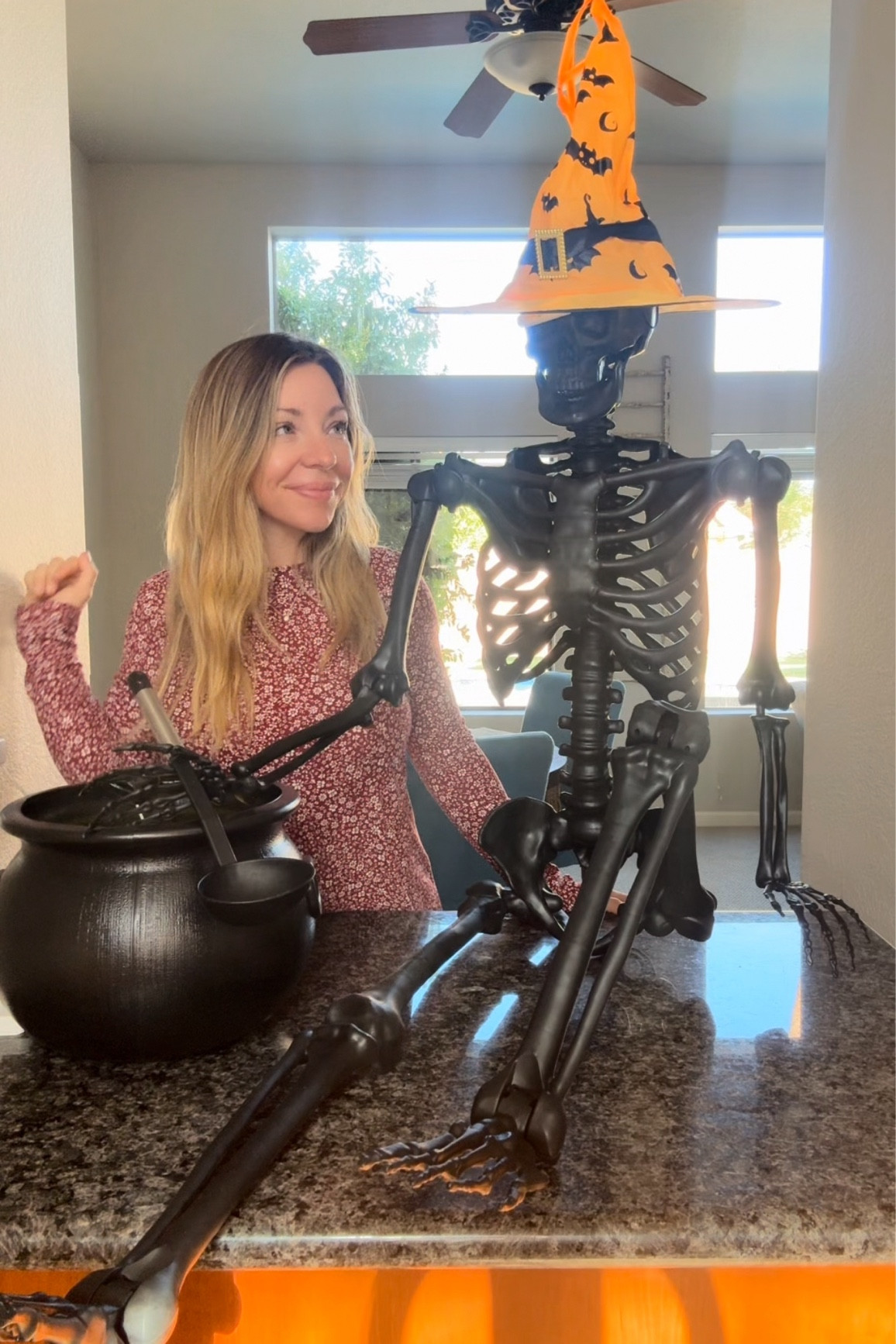 DIY Misting witches cauldron 🧙 the easiest Halloween DIY:⁣
⁣
1. Insert diffuser into cauldron ⁣
2. Fill up with scent & water ⁣
3. Enjoy 🧙 ⁣
⁣
Simple. Spooky. Smells fabulous 👻 ⁣
⁣


#LTKHalloween #LTKHome #LTKSeasonal