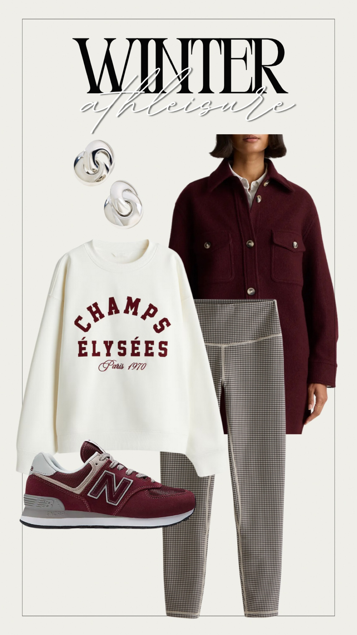 Winter athleisure look, winter outfit, casual valentines outfit, casual outfitt

#LTKSeasonal #LTKActive #LTKStyleTip