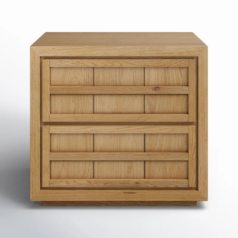 Natural Scotty 2 - Drawer Nightstand | AllModern