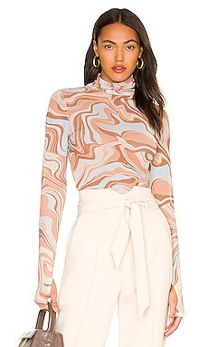 AFRM Zadie Top in Neutral Marble from Revolve.com | Revolve Clothing (Global)