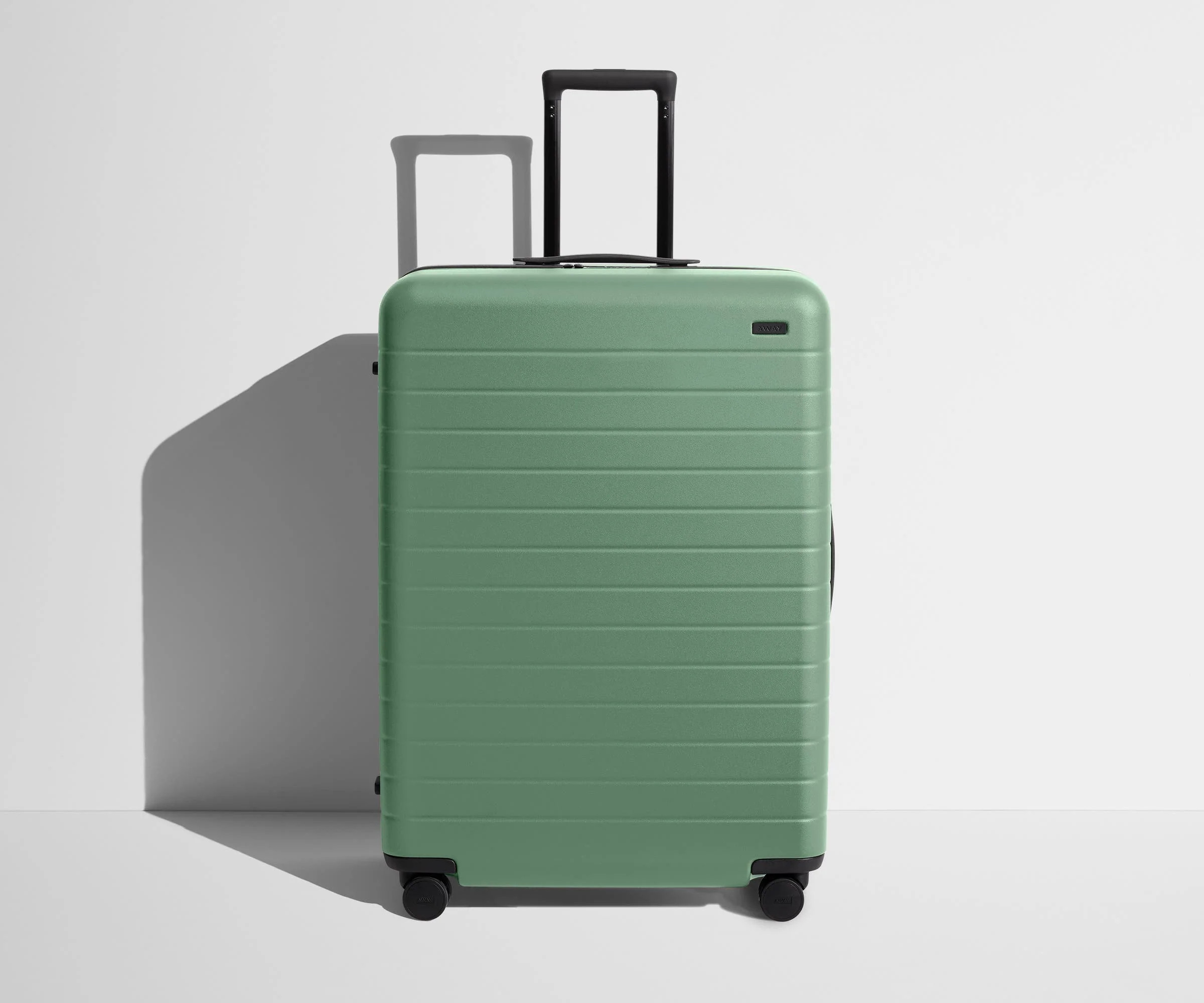 Shop Large & Checked Suitcases in Sea Green | Away | Away