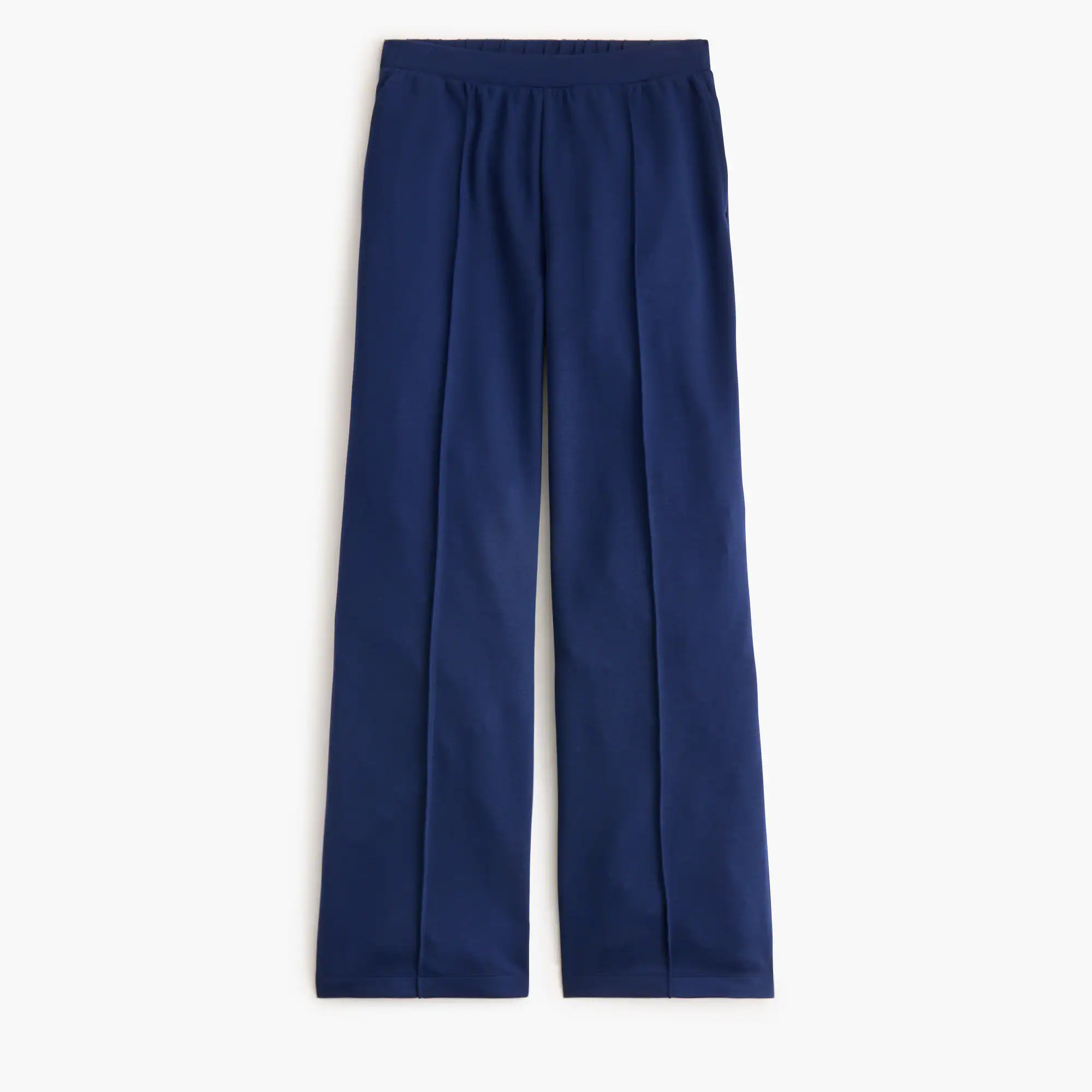 Luxe interlocked pintuck sweatpant | J.Crew Factory