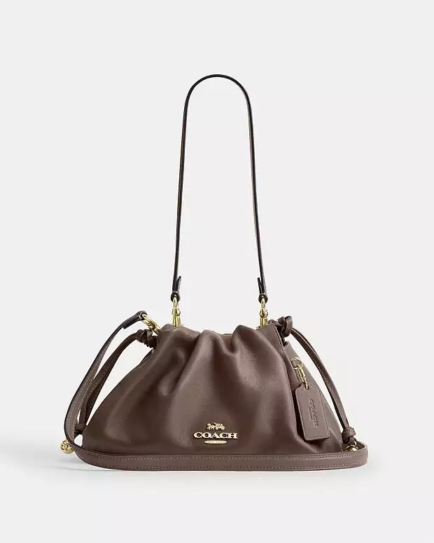 Faye Shoulder Bag With Ruching | Coach (UK)