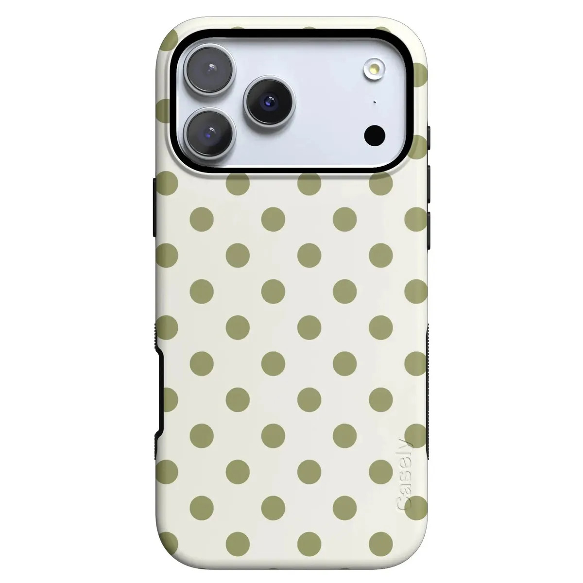 Spotted in SoHo | Green Polka Dot Case | CASELY