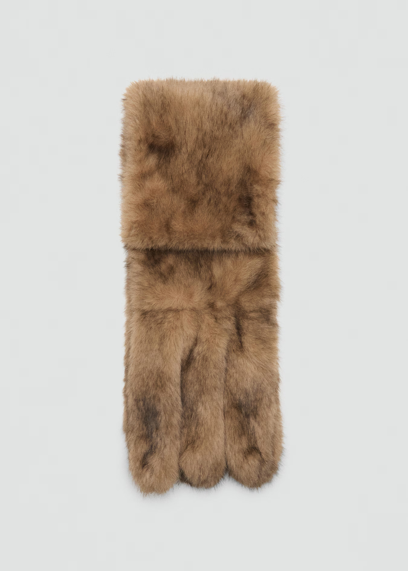 Long faux-fur scarf | Mango (US/MX/AU)