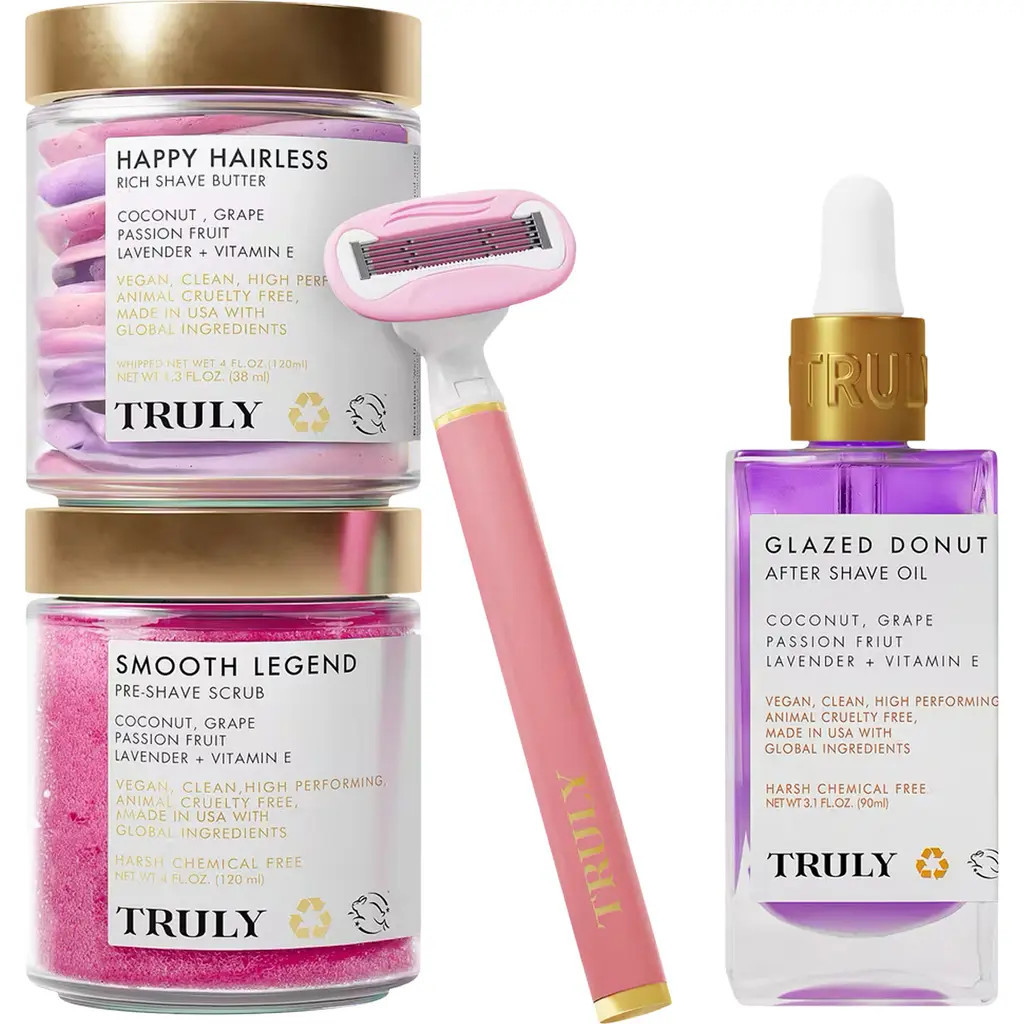 TRULY BEAUTY Smooth Legend Shave Set $157 Value at Nordstrom | Nordstrom