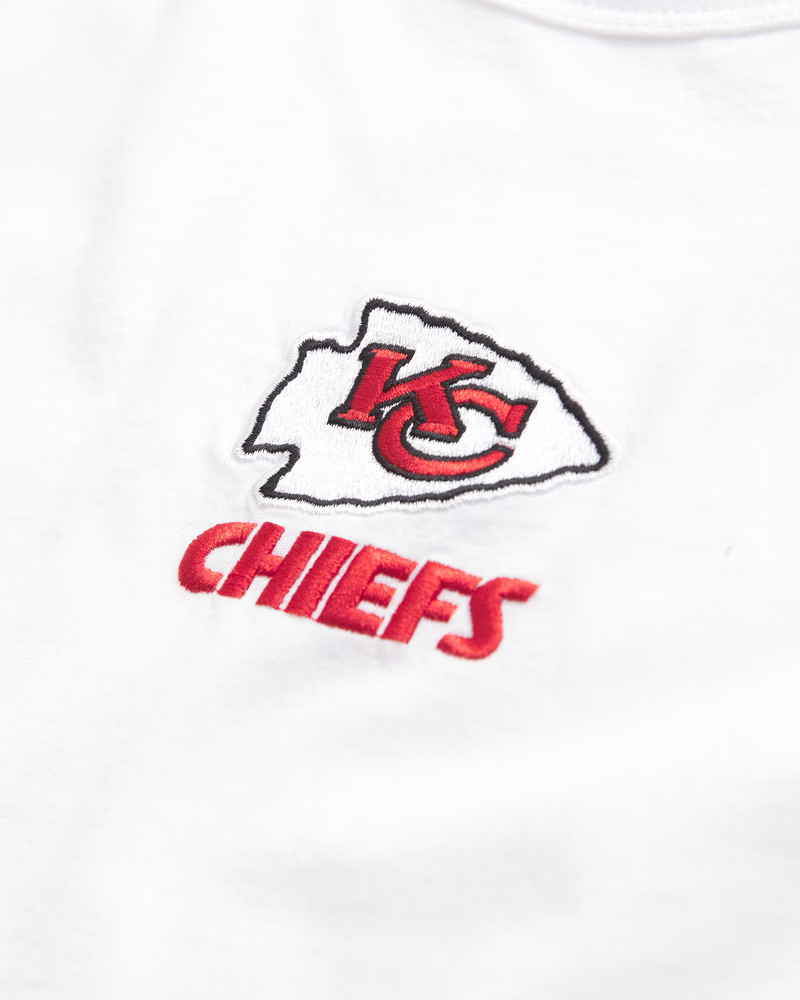 NFL Short-Sleeve Kansas City Chiefs Graphic Skimming Tee | NFL NFL | Abercrombie.com | Abercrombie & Fitch (US)