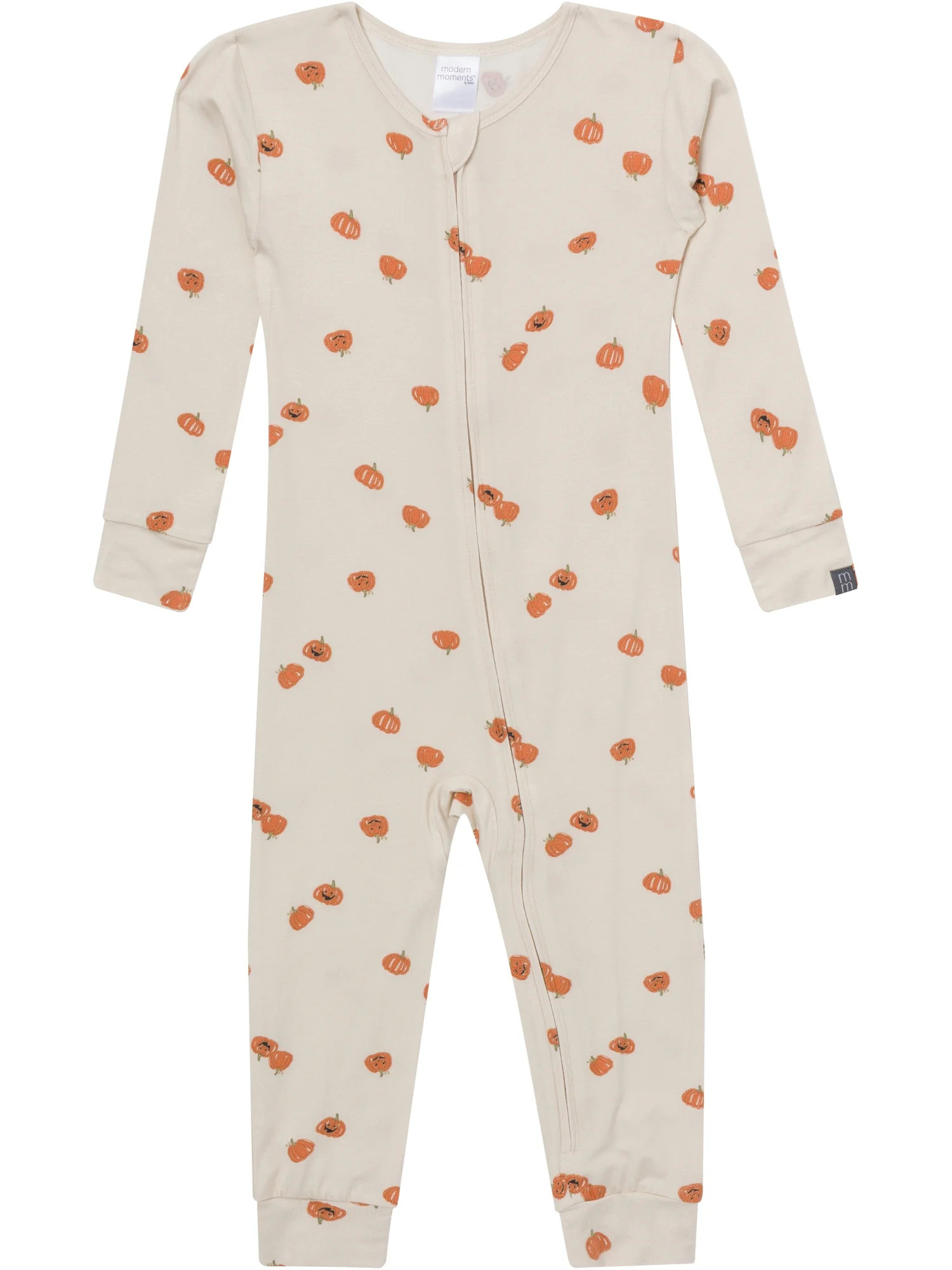 Modern Moments by Gerber Neutral Halloween Footless One-Piece Pajamas, Sizes 12 Months - 5T | Walmart (US)