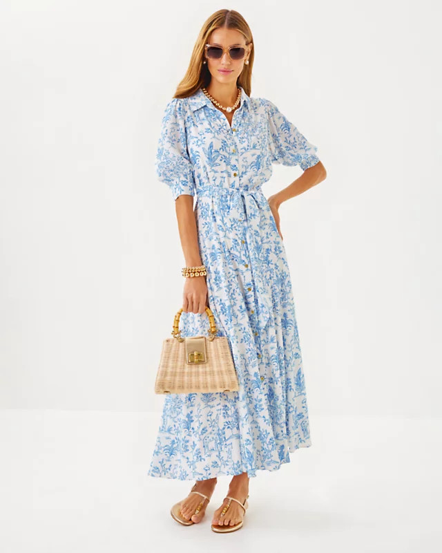Larkyn Midi Shirtdress | Lilly Pulitzer
