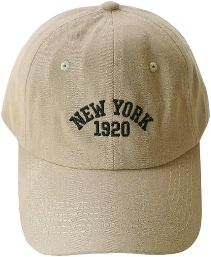 WITHMOONS Cotton Baseball Cap New York Embroidery Adjustable Trucker Dad Hat YZ10185 | Amazon (US)