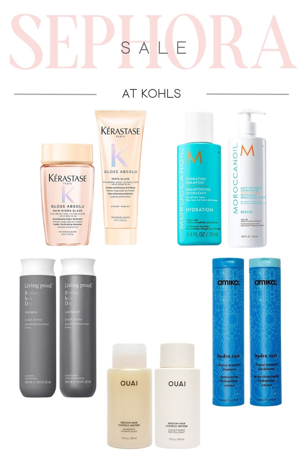 Sharing all of my favorite picks from the @Sephora at @kohls Big Savings Event where shampoos & conditioners are currently onto 25% off
#kohls
#kohlspartner
#sephoraatkohls

#LTKOver40 #LTKBeauty #LTKSaleAlert
