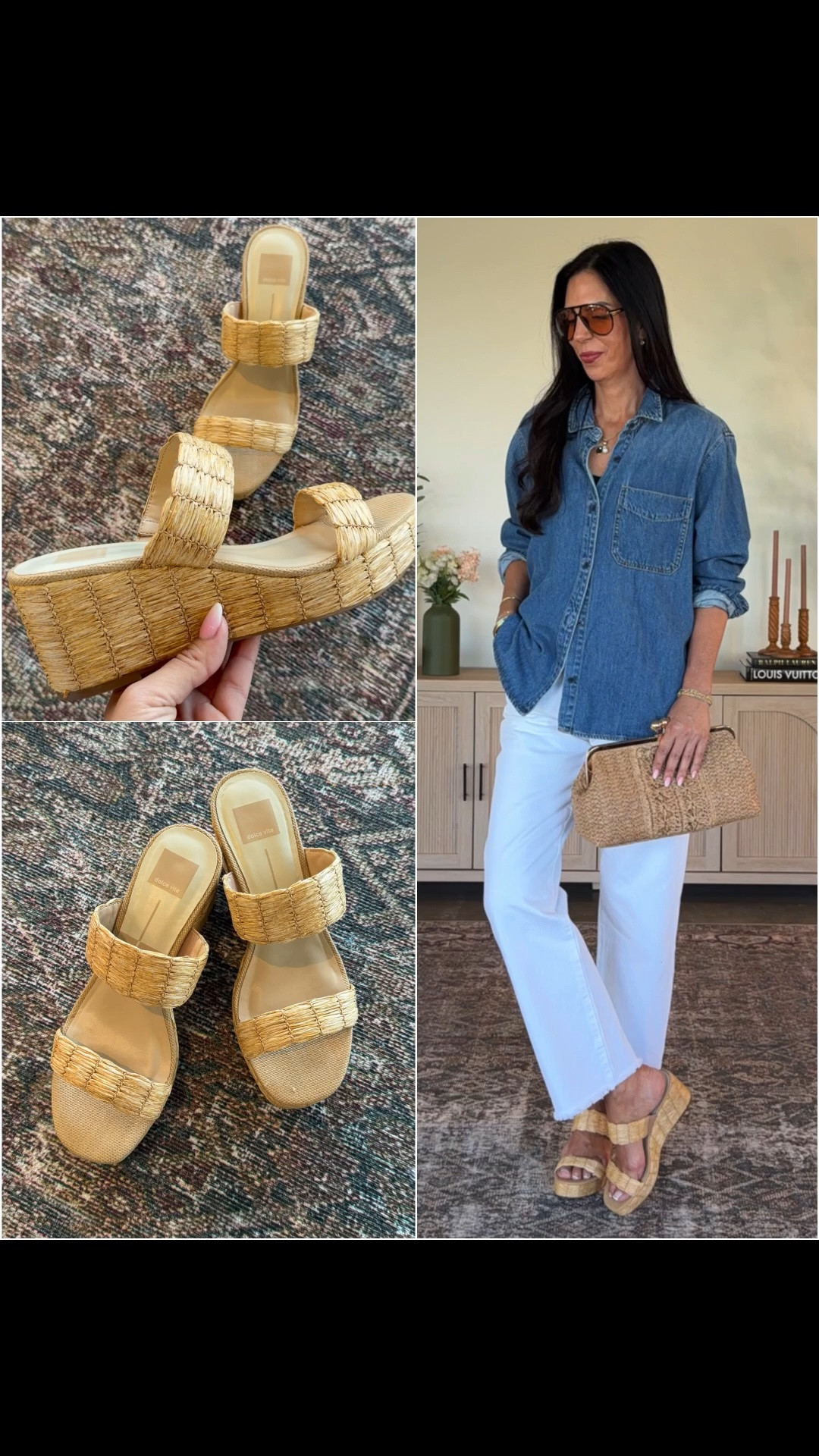 Wow!  $63 (normally $150) 
If you're looking for one shoe to wear all summer, this is it. 🤎
These raffia wedges are the perfect neutral and go with everything from denim to dresses. They're incredibly comfortable! Sale: $79.99 (normally $150)
DSW's Summer Sale is June 11-14. Save 20% off regular-priced styles with code SUNNYDAY!
REG PRICE ONLY. Normal Exclusions + CLR Excluded. Not Stackable with other offers or MAP Breaks

@dsw #MyDSW #ad #liketkit @Shop.LTK

#LTKU #LTKSaleAlert #LTKOver40