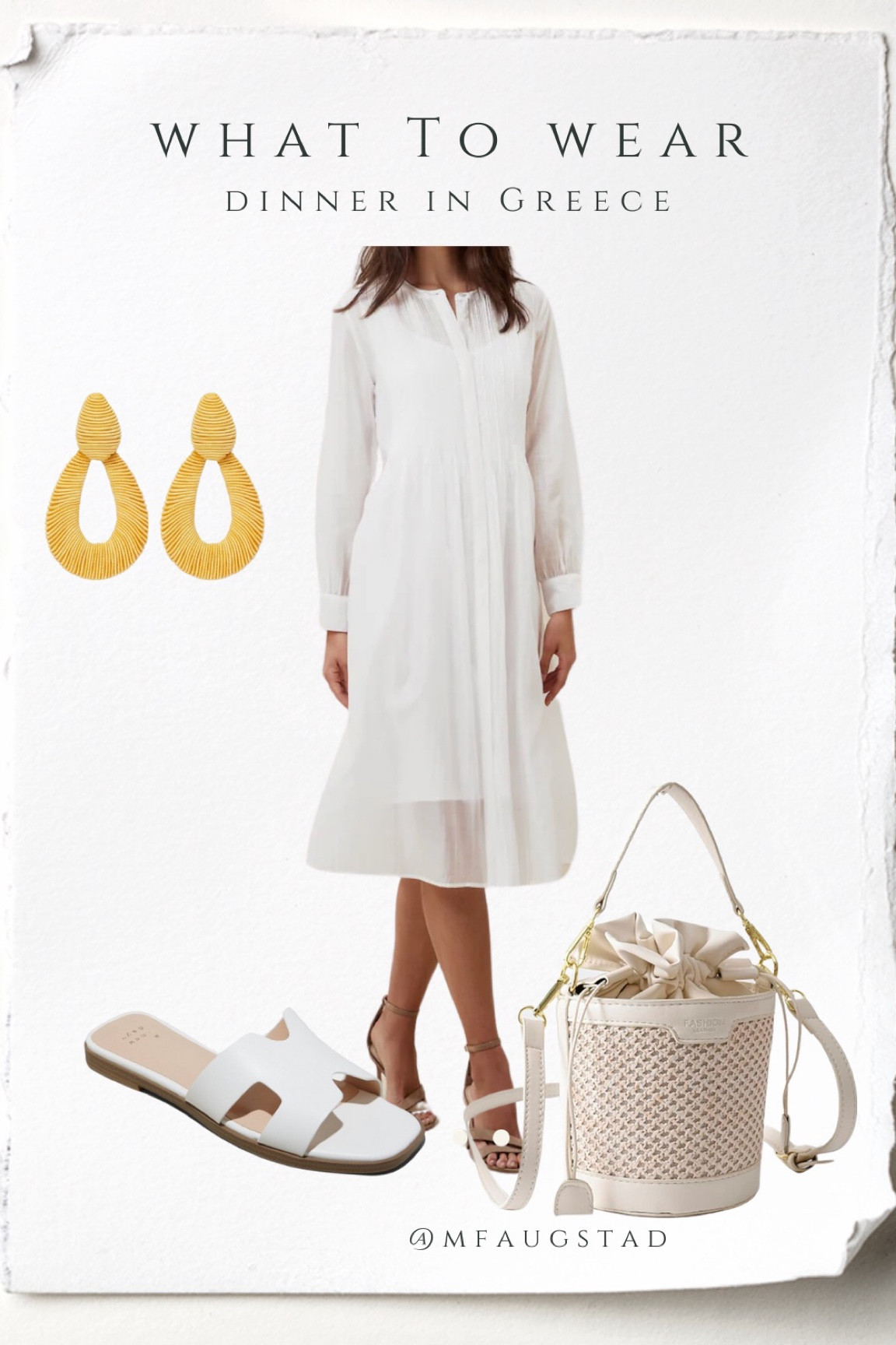 What to wear in Greece

Style inspo, trip inspo, vacation outfits, vacation, travel outfits, vacation dress, dress, dresses, resort wear, and resort outfits, spring outfit, spring dress, summer style, summer dress, what to wear, Greece, Europe outfits, 

#LTKtravel #LTKstyletip #LTKeurope