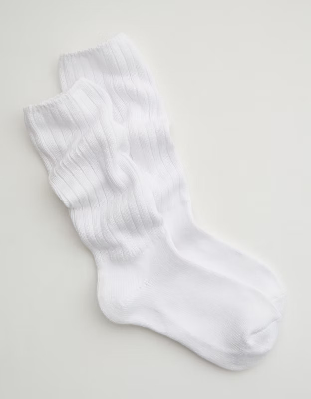 Aerie Marled Slouchy Socks | American Eagle Outfitters (US & CA)