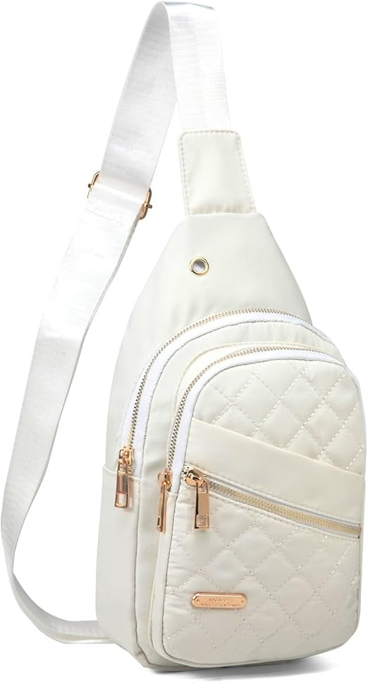 Crossbody Small Sling Backpack Sling Bag for Women Men, Chest Bag Daypack Crossbody for Travel Sp... | Amazon (US)