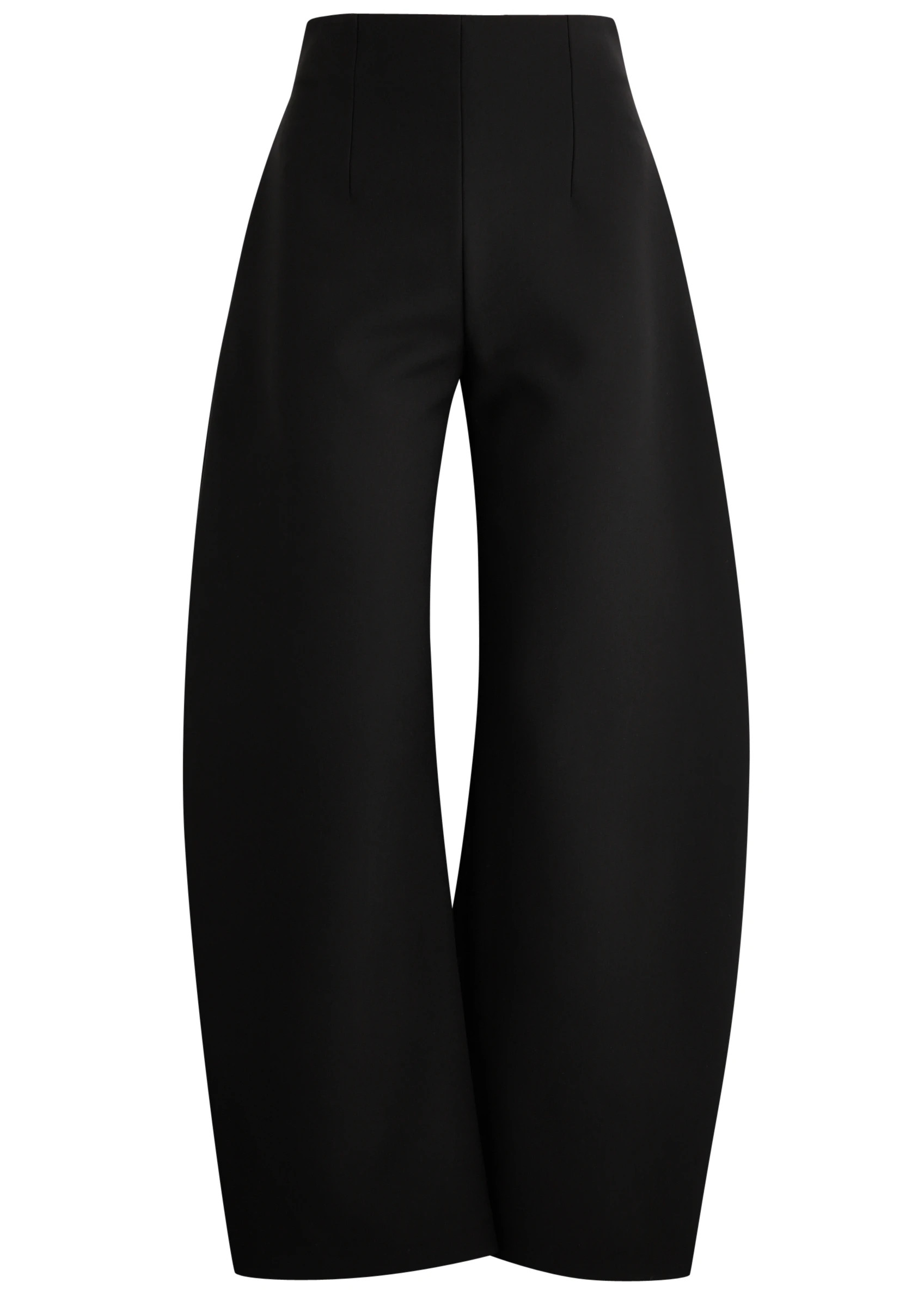 ROUNDED TAILORED TROUSERS_11835_BLAC | Harvey Nichols