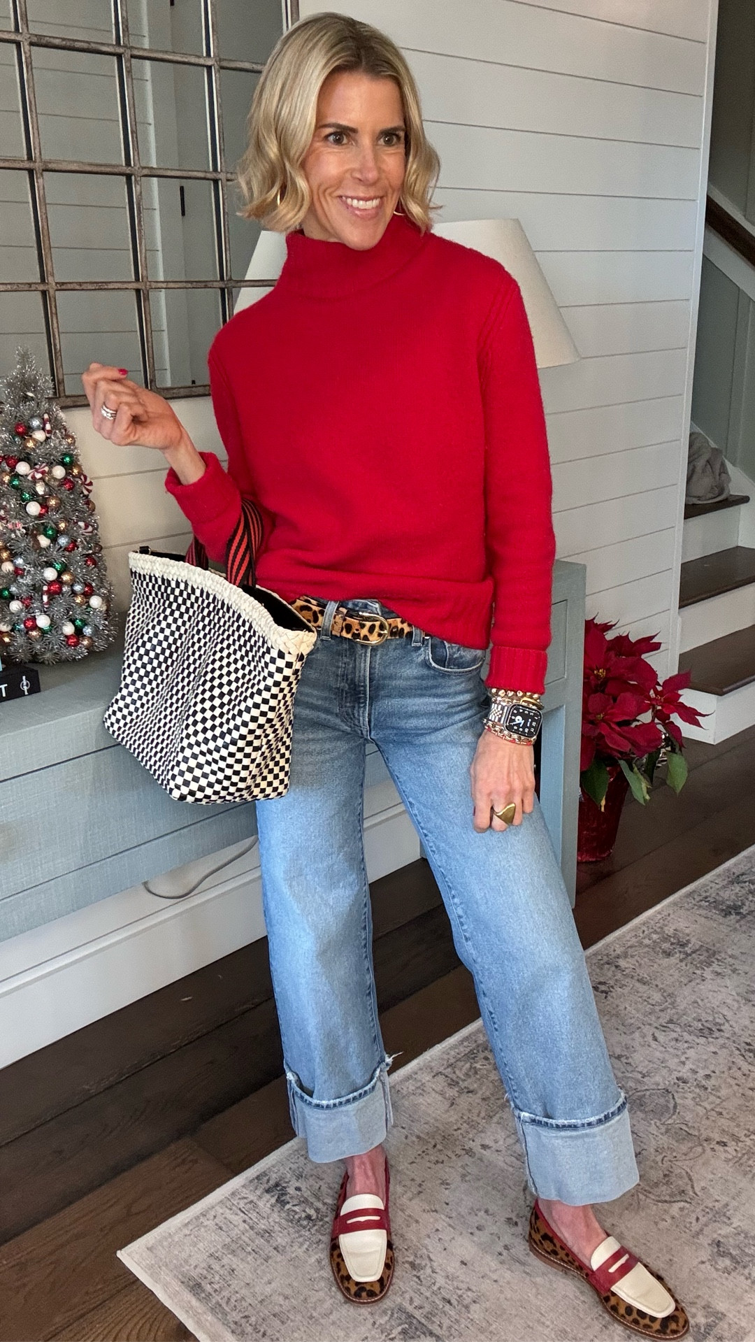 I am such a sucker for red and leopard!!!  These jeans are also on a great sale!!

#LTKSaleAlert #LTKootd #LTKgrwm