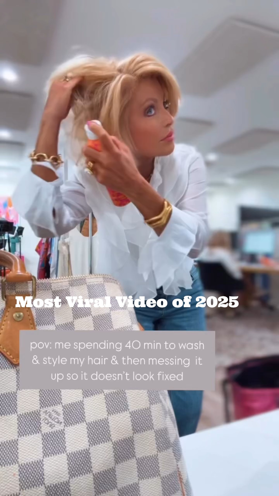 Reflecting back over the year & thought I’d reshare a roundup of some of my favorite hair products that I use back and forth to give me volume, thickness & touchable hold.  Links are below ⬇️ Keep in mind I am a veteran stylist & all of these products at once would be super expensive.  As I told my clients just invest in 2 or 3 & build to your plan & you can always build to it at a pace your comfortable with.  Good products are worth it & last longer plus things run out at the same time making them easier to replace.  I listed in order how I use them & no use two different pastes or texture sprays.  I just go back & forth when my hair gets to familiar with one.  A good time to do this is when one runs out.  Hope this helps 💫

#LTKFindsUnder50 #LTKOver40 #LTKBeauty